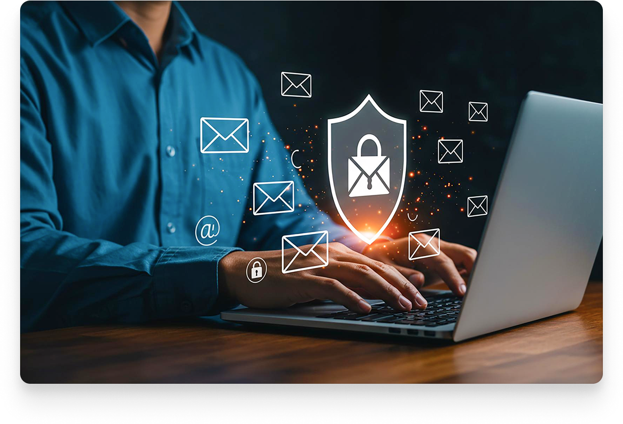 Email Protector dashboard